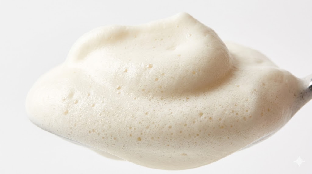 Пенка cheese foam для bubble tea: кремовая текстура, держит форму